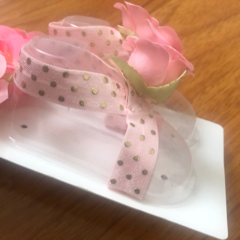 Barefoot sandals & headband set